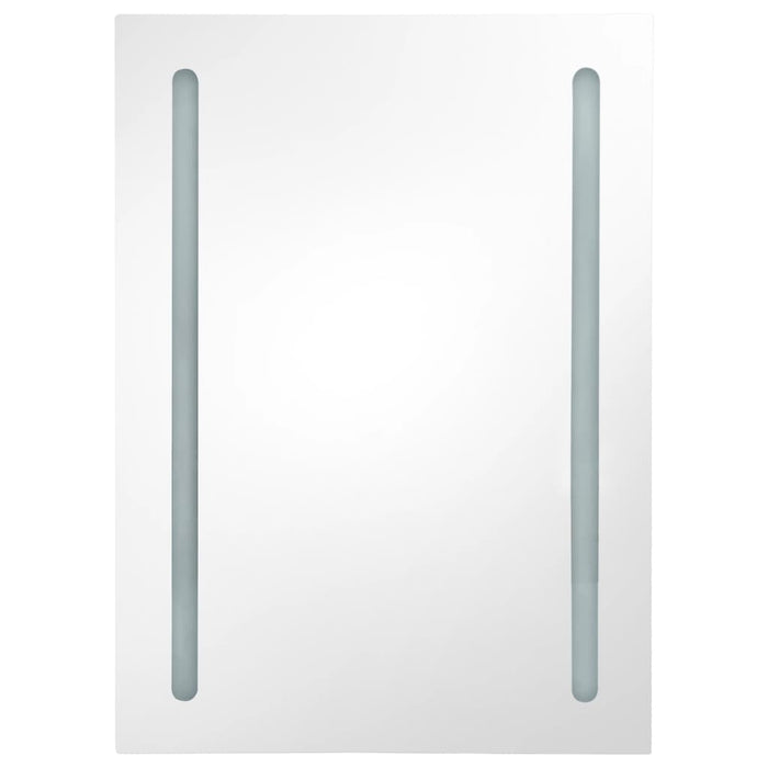 Prolenta Premium - Badkamerkast met spiegel en LED 50x13x70 cm