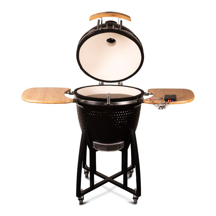 Patton Kamado Grill Keramische Barbecue 21" B 130 x D 74 cm