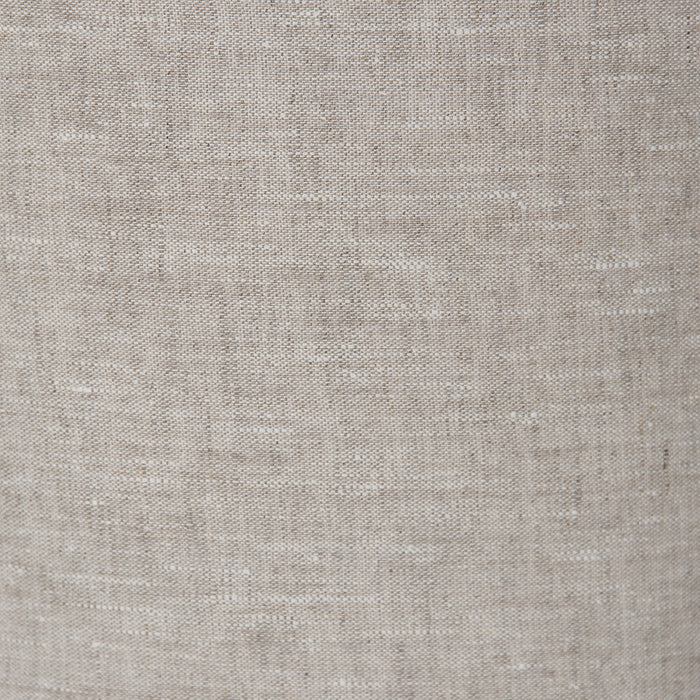 QAZQA Landelijke hanglamp zwart met beige kap 50 cm - Combi 1