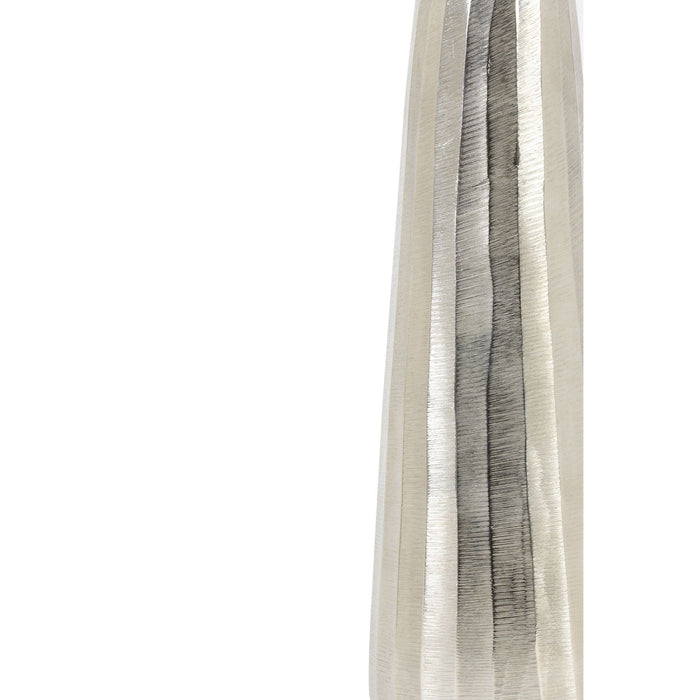 Light & Living Vaas Durango - Nikkel - 13x13x38 cm