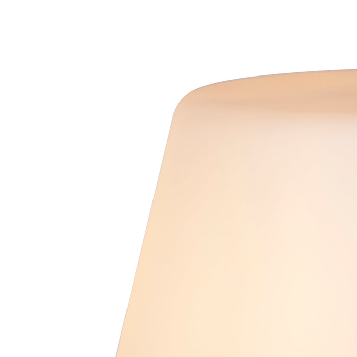 QAZQA Moderne buiten vloerlamp zwart - Virginia