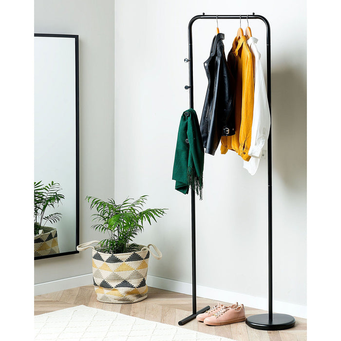 Beliani - BENTON - Kapstok - Zwart - Staal