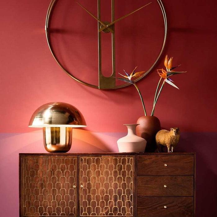 Kare Design Mushroom Tafellamp - Messing