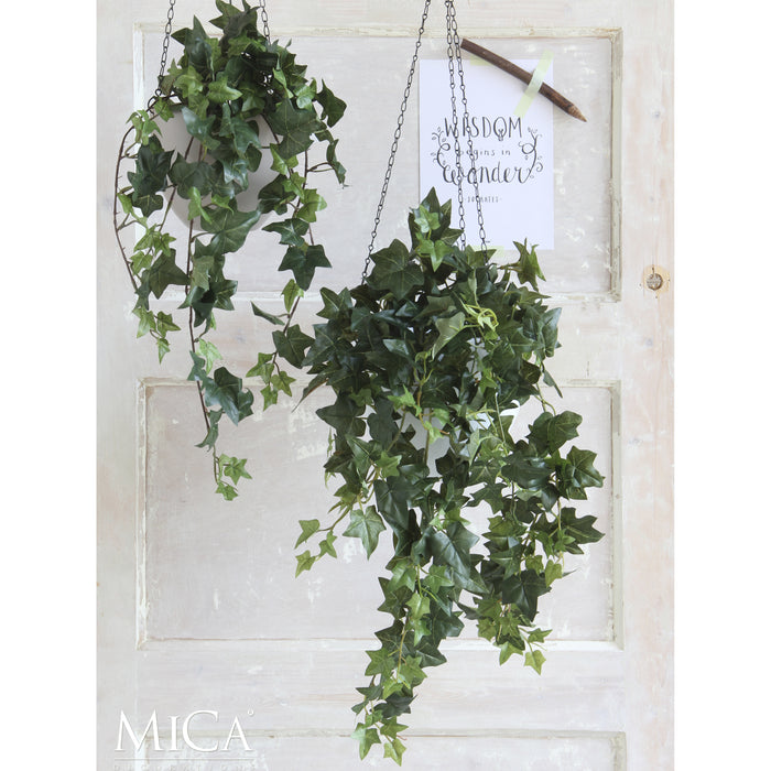 Mica Decorations Hedera Kunstplant Hangend 129 cm Bont