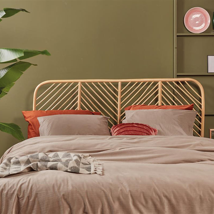 At Home by Beddinghouse Cosy Corduroy Dekbedovertrek 240 x 200 cm - Naturel