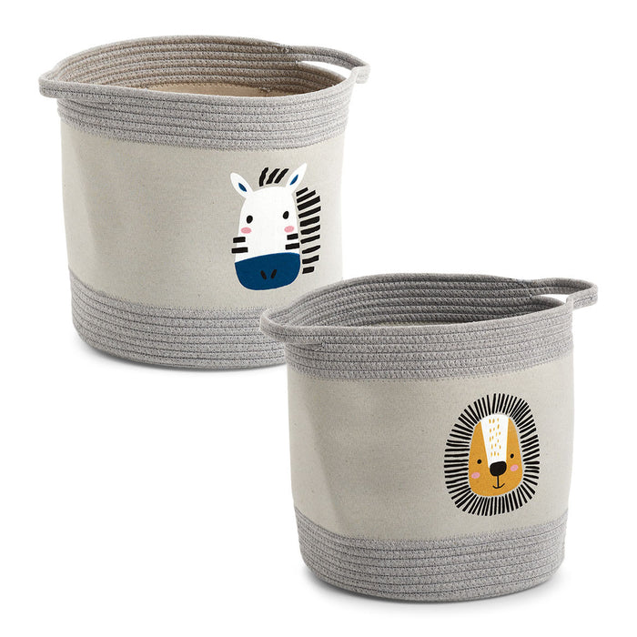 Zeller Opbergmand - Zebra