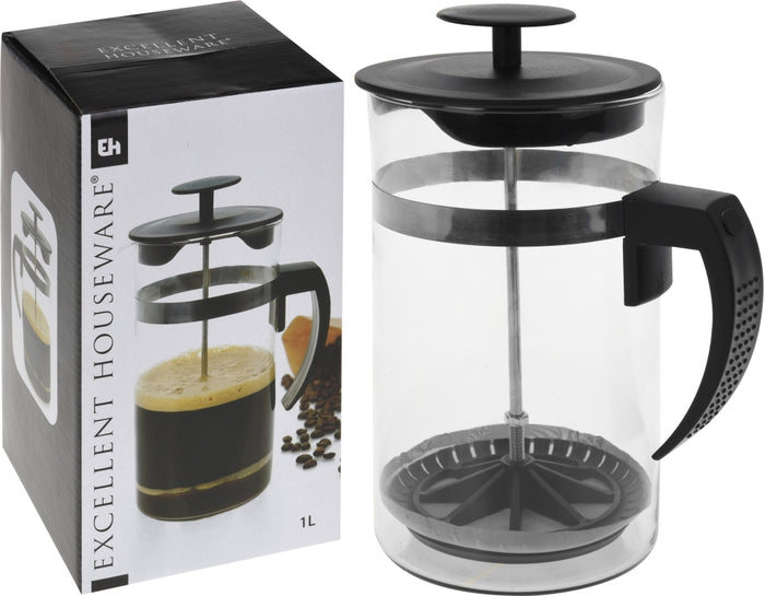 Cafetiere Glas 1 Liter