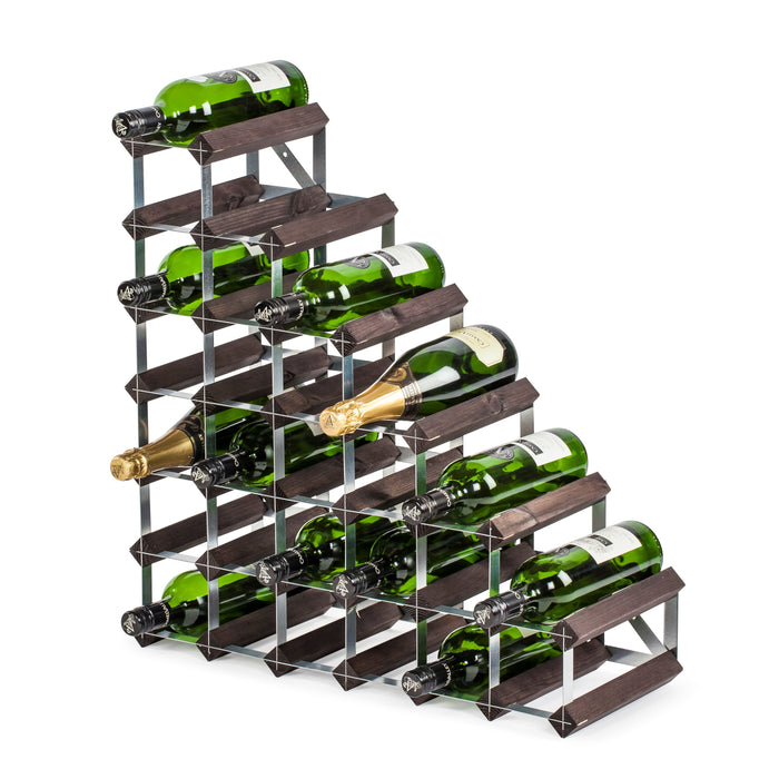 Traditional Wine Rack Co. Wijnrek Trap 27 Flessen