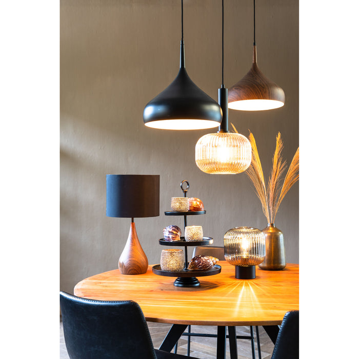 Light & Living Etagère Lutek - Zwart - 3 Laags