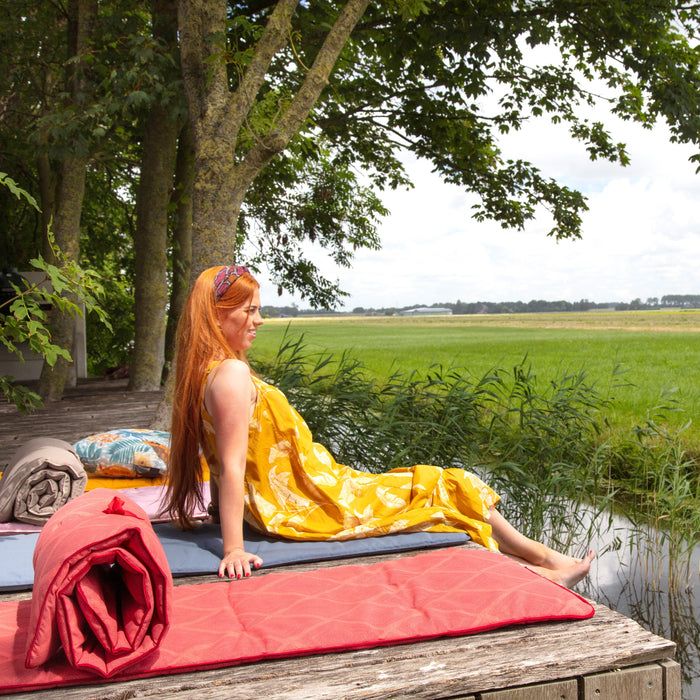 Madison Living Velvet Plaid Buitenmat