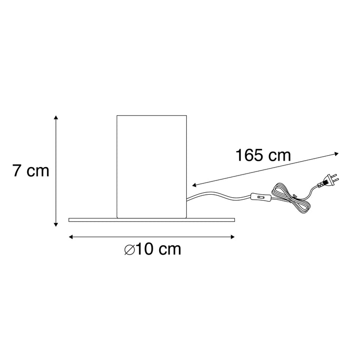 QAZQA Art Deco tafellamp goud - Facil