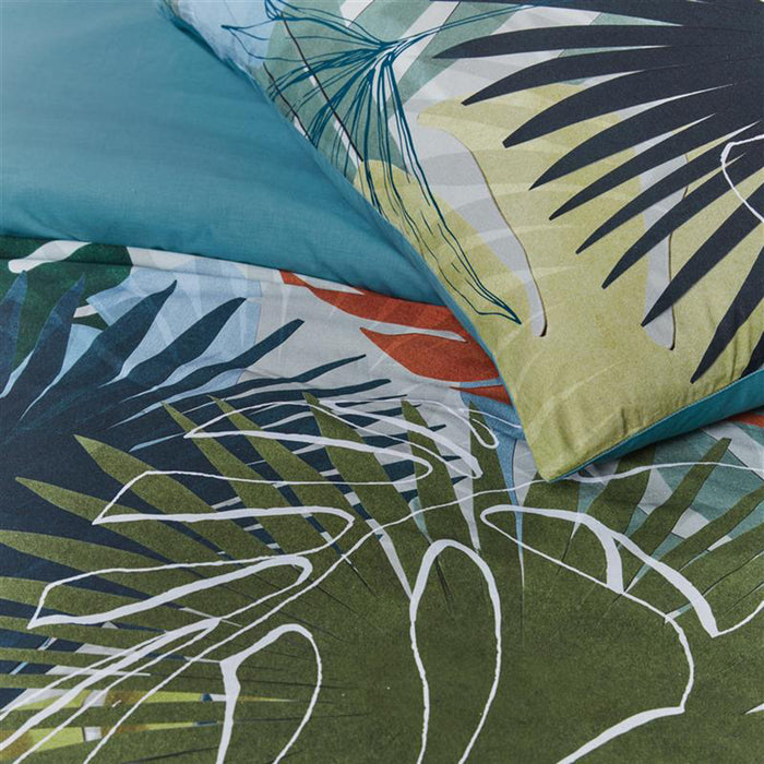 Beddinghouse Paper Leaves Dekbedovertrek 200 x 200/220 cm - Multicolor