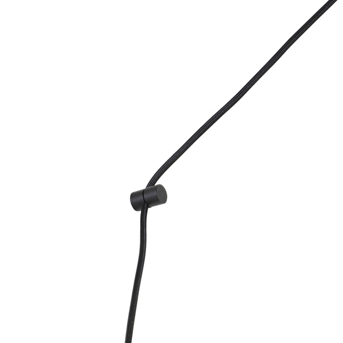 QAZQA Design hanglamp zwart met stekker - Cavalux