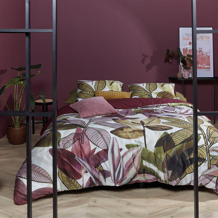 Beddinghouse Zebrina Dekbedovertrek 200 x 200/220 cm - Groen