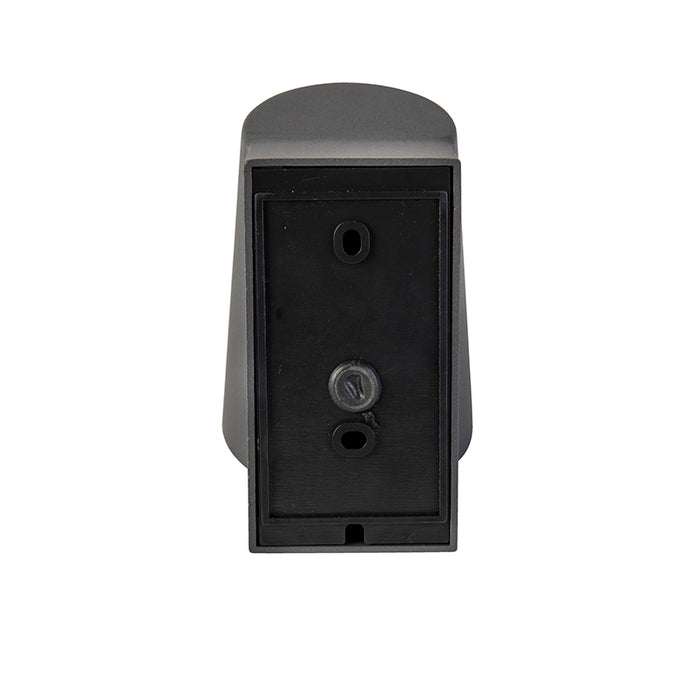 QAZQA Moderne buitenlamp antraciet incl. LED met schemersensor - Uma