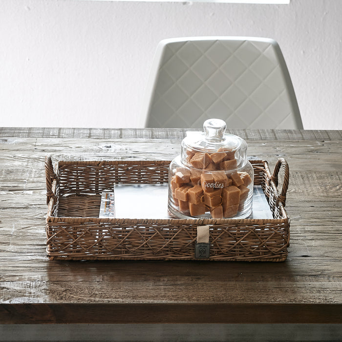 Rivièra Maison Diamond Weave Dienblad Set van 2