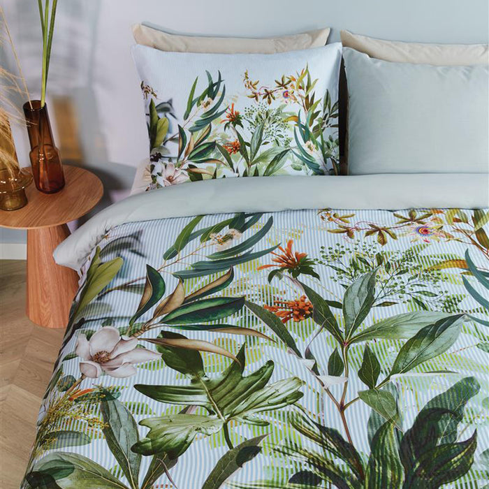 Kardol & Verstraten Cadence Dekbedovertrek 240 x 200/220 cm - Blauw/Groen