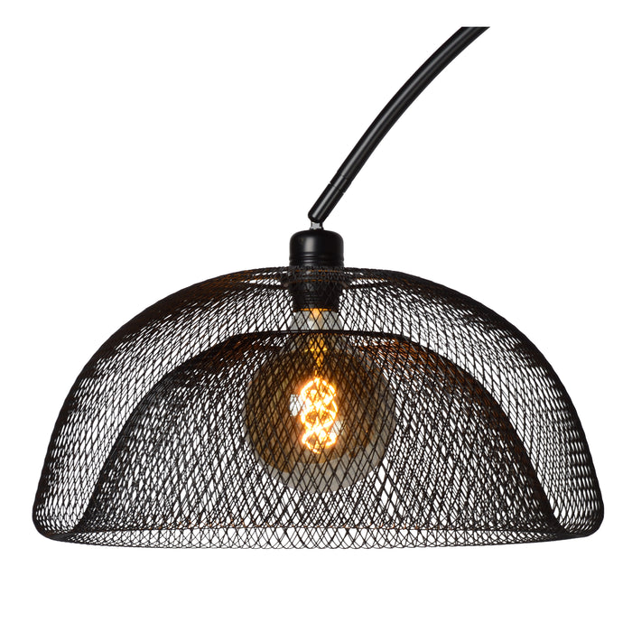 Lucide MESH Vloerlamp - Zwart