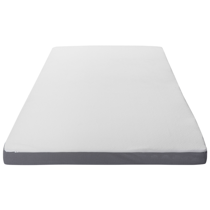 Beliani - SLUMBER - Matrastopper - Grijs 180 x 200 cm - Polyester