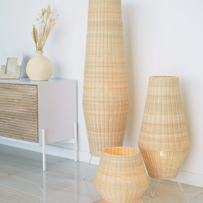 Kave Home - Fotolijst Uria in wit marmer en beige steen 23 x 18 cm