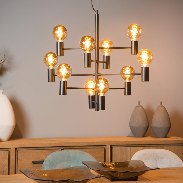 Lucide LEANNE Hanglamp - Zwart