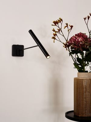 Lucide WYGO Wandlamp 1xGeïntegreerde LED - Zwart