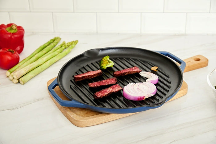 Buccan - Hamersley - Gietijzeren grillplaat - Blauw