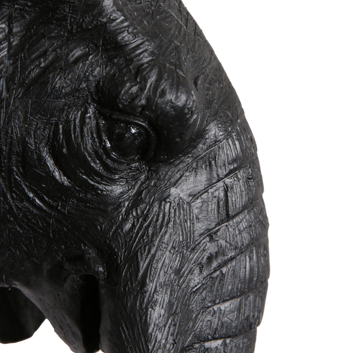 Light & Living Light&living Wandlamp 35x13x36 cm ELEPHANT mat zwart