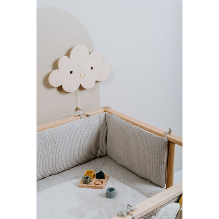 Baby's Only Wandlamp raket Wonder - Bruin - 35x20 cm