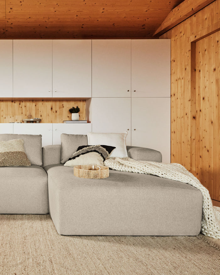 Kave Home - Theepot Laude van transparant en wit glas