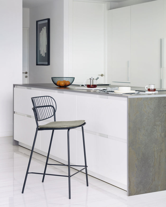 Kave Home - Theepot Laude van transparant en wit glas