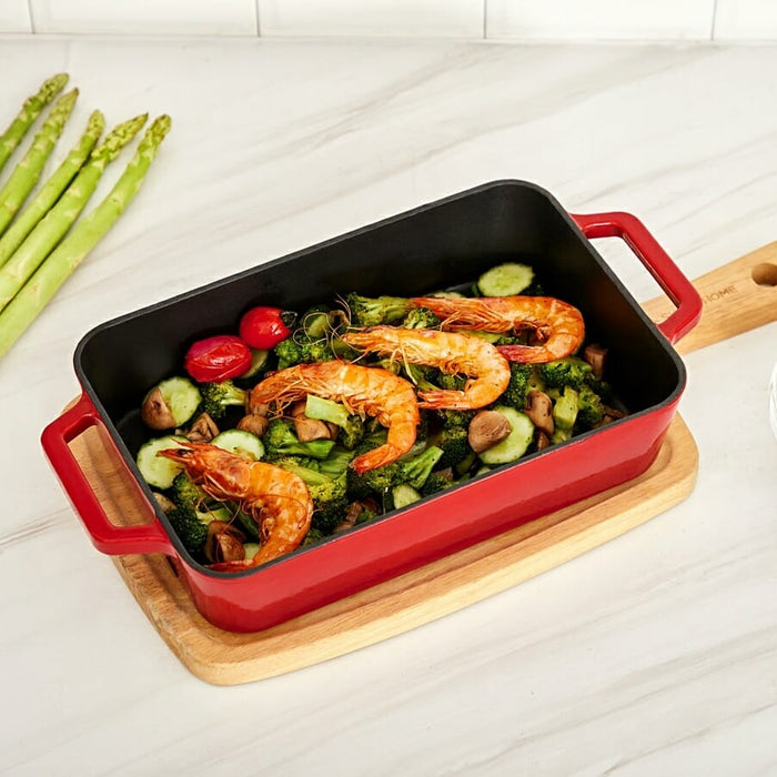 Buccan - Hamersley - Gietijzeren ovenschaal - Rood