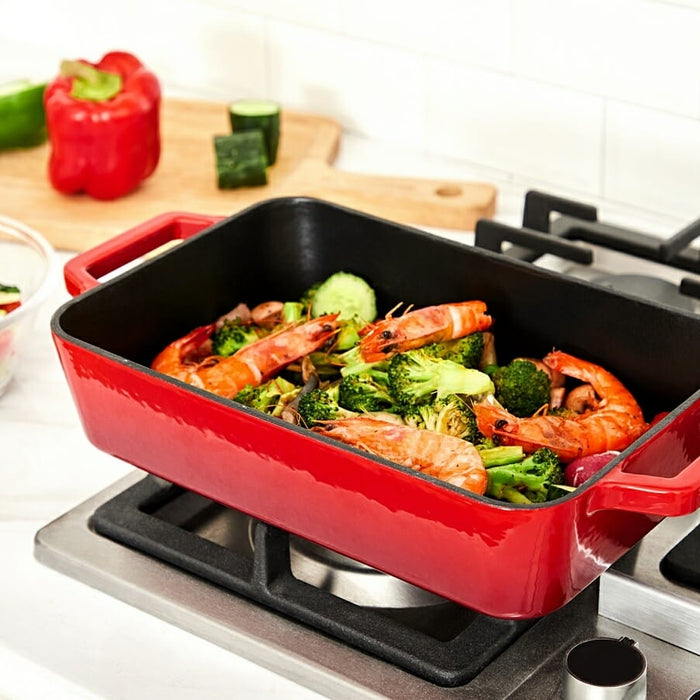 Buccan - Hamersley - Gietijzeren ovenschaal - Rood