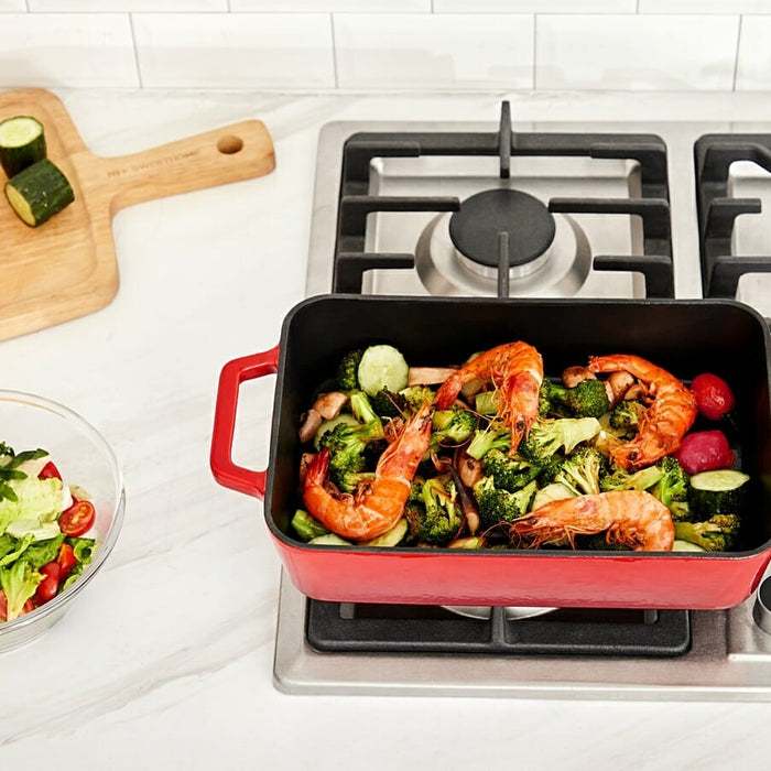 Buccan - Hamersley - Gietijzeren ovenschaal - Rood