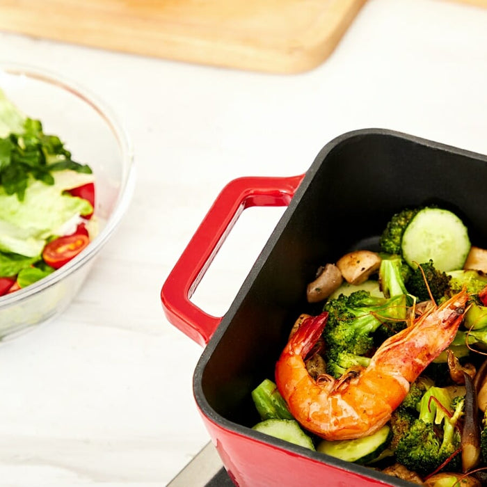 Buccan - Hamersley - Gietijzeren ovenschaal - Rood