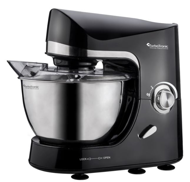 TurboTronic TT-002 Keukenmachine 2000W 5L - Zwart