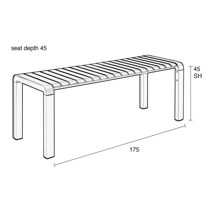 Zuiver Vondel Tuinbank