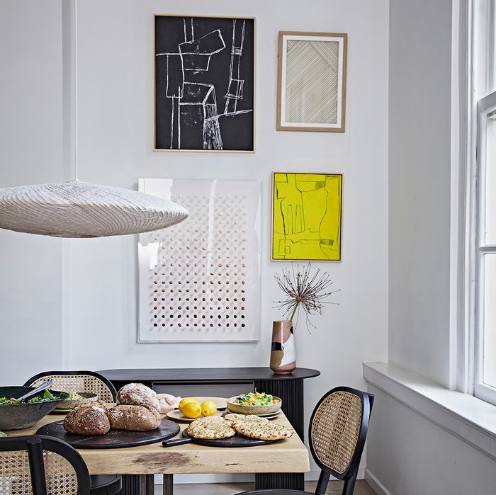 HKliving Brutalism Schilderij