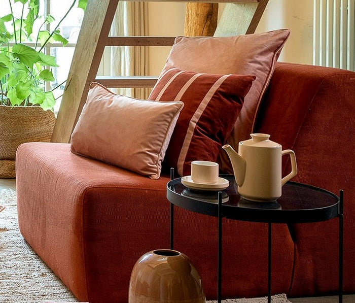 Dutch Decor sierkussen FINN - 60x60 cm Muted Clay