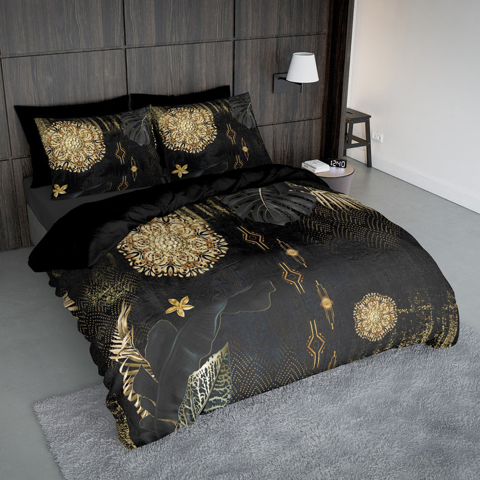 Y-NOT Palmbladeren Dekbedovertrek 140 x 240 cm