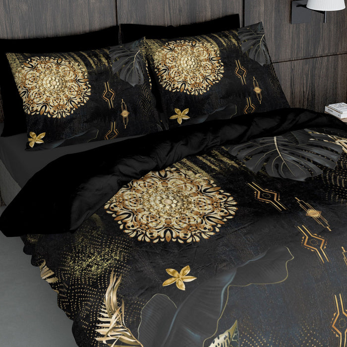 Y-NOT Palmbladeren Dekbedovertrek 140 x 240 cm