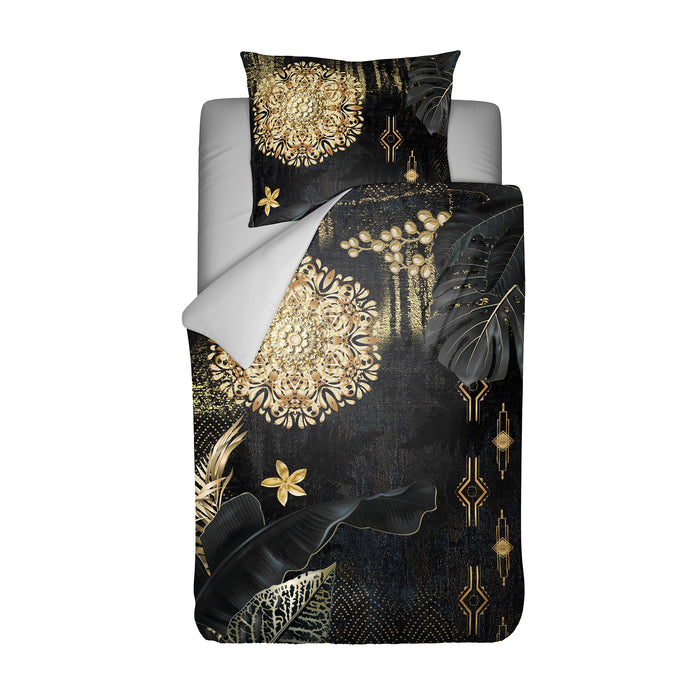 Y-NOT Palmbladeren Dekbedovertrek 140 x 240 cm