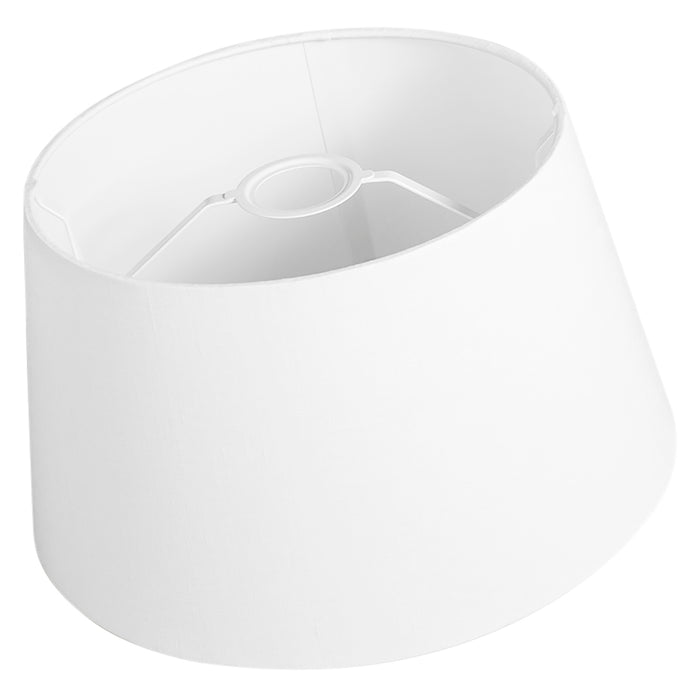 QAZQA Linnen lampenkap wit 35|30|20