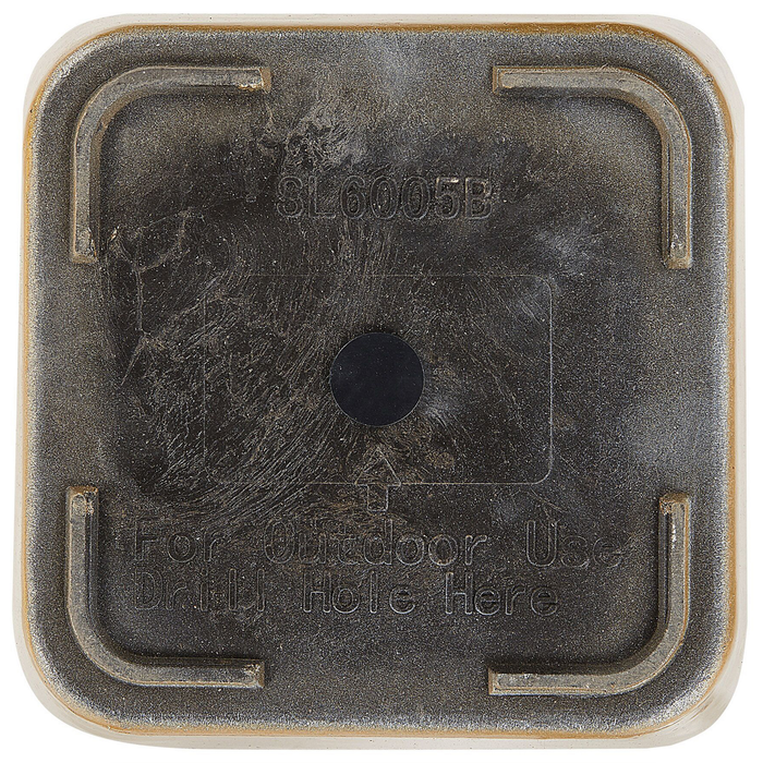 Beliani - MODI - Plantenbak - Goud - 40 cm - Stenenmix