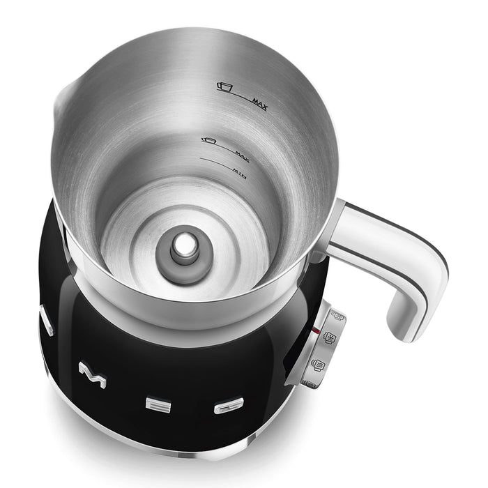 Smeg Elektrische Melkopschuimer Zwart