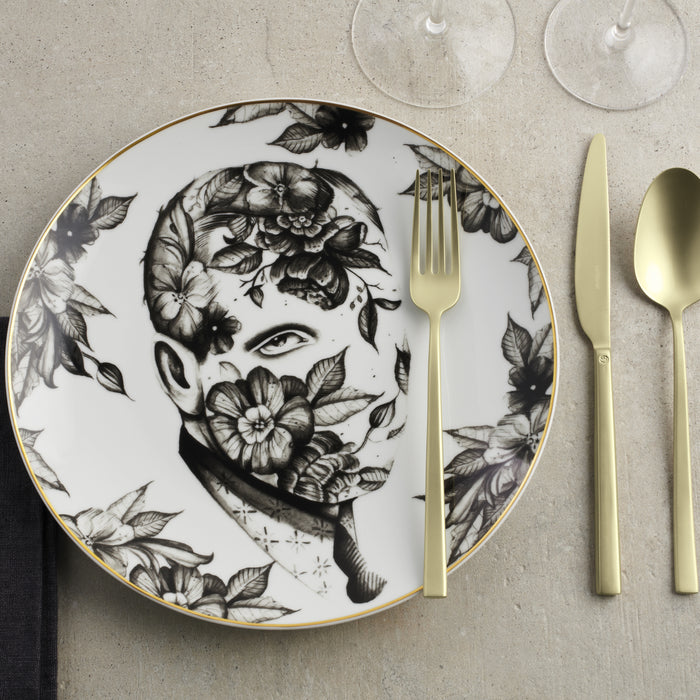 Sambonet Rock Bestekset 24-delig - Antique Champagne