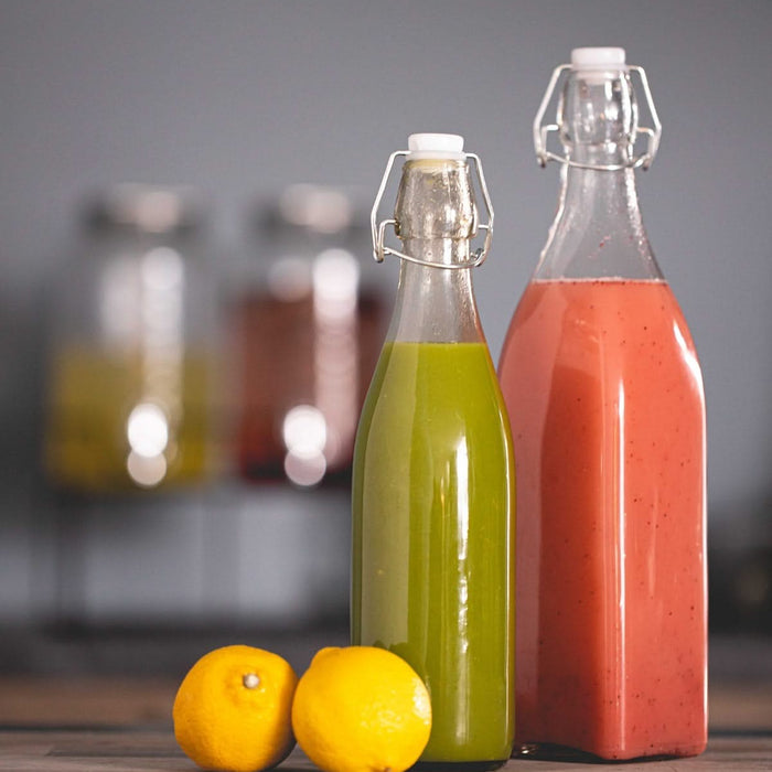 Sareva Beugelfles | Weckfles - Rond - 1 liter