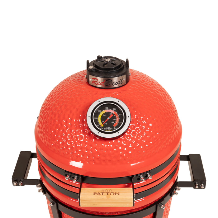Patton Kamado Classic Grill Ø 34 cm - Red Devil