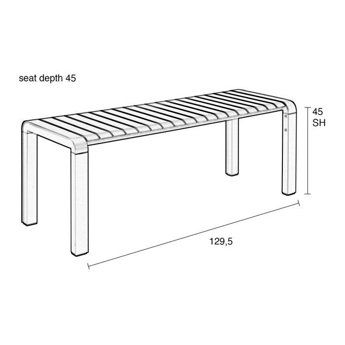 Zuiver Vondel Tuinbank