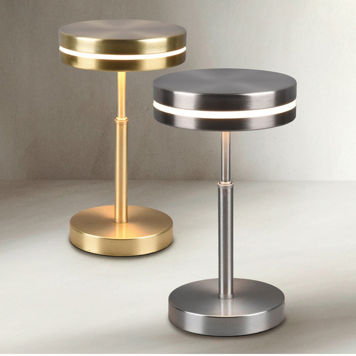 TRIO Franklin Tafellamp - Messing mat